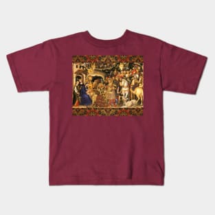 ADORATION OF THE MAGI by Gentile Da Fabriano Kids T-Shirt